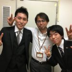 マキバに初々しいお客様。この春東北大学に入学の二人が挨拶に。