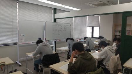 テストの様子