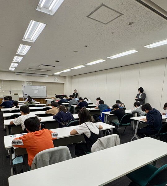 5・6年生の様子。普段以上の集中力をみせてくれました!