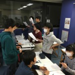 中学部春期学習会　国語科「言語技術教育」