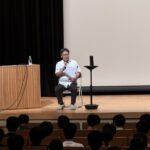総合学習室アビリティプレゼンツ　キムタツ先生特別授業「生きる技術・英語学習の技術」開催しました。